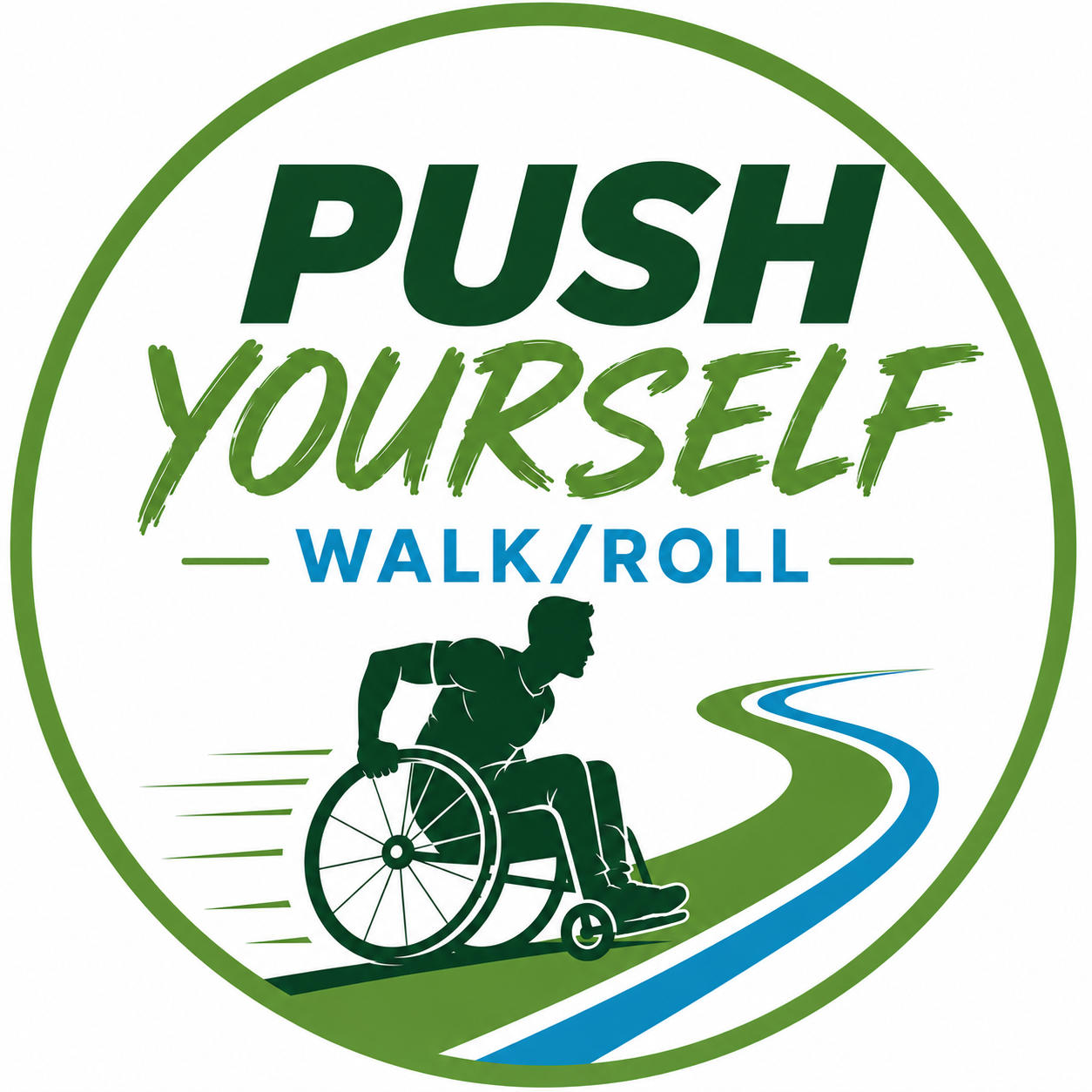 Push Yourself Walk/Roll - logo